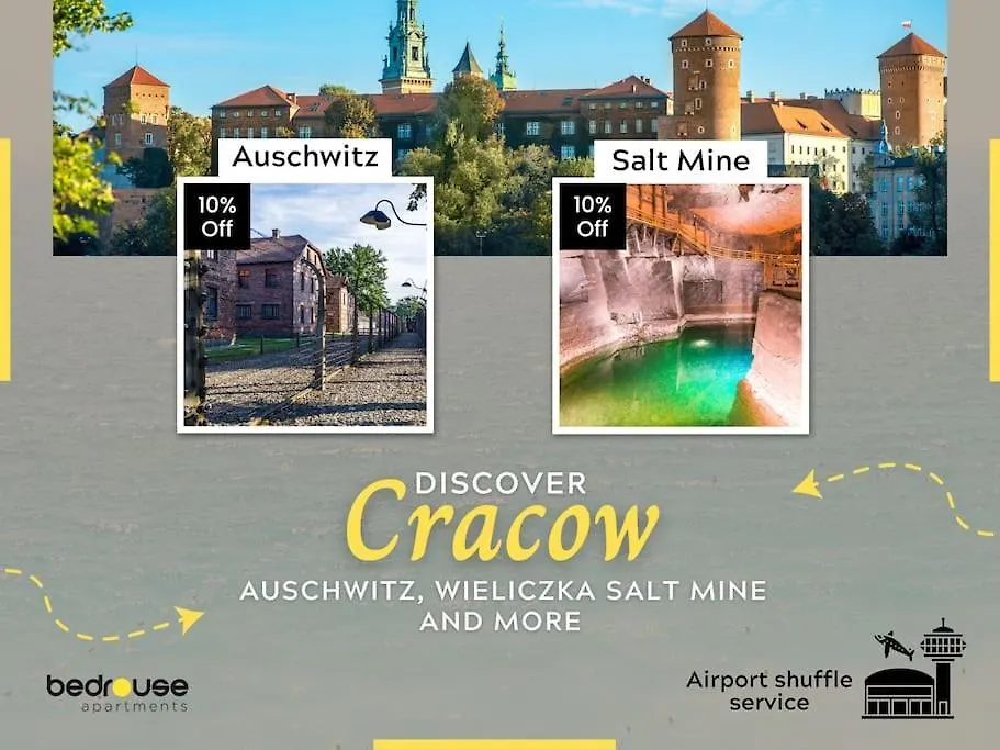 קרקוב Apartment With Air Conditioning In The Heart Of Cracow Heart 0*,